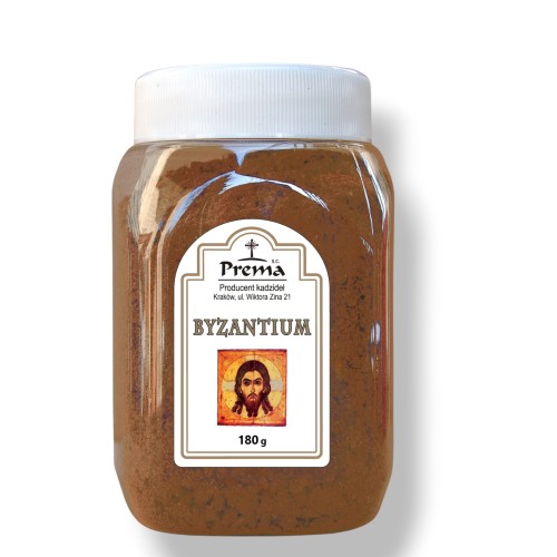 Kadzidło kościelne BYZANTIUM PREMA 180 g mielone proszkowe