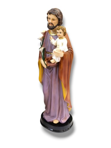 Święty Józef z Dzieciątkiem 30 cm figura przód.jpg