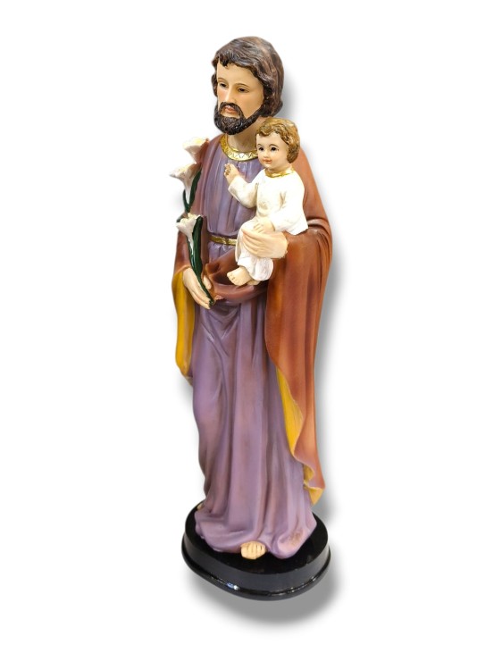 Święty Józef z Dzieciątkiem 30 cm figura przód.jpg