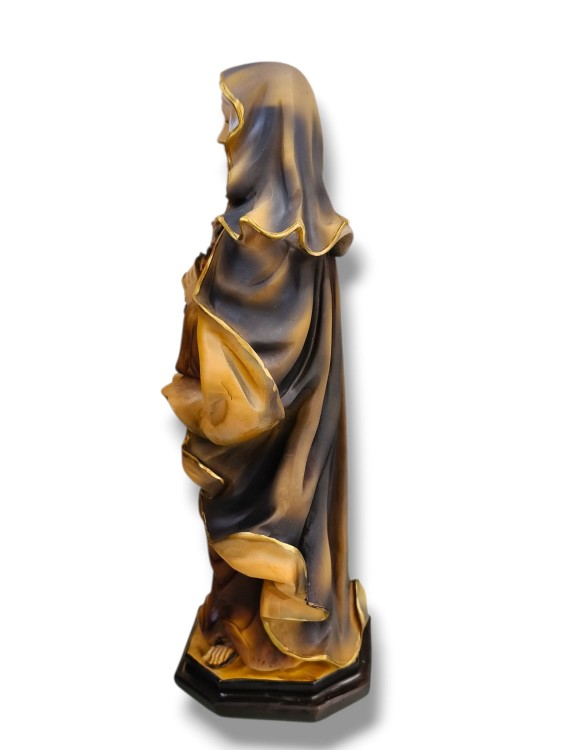 Święta Teresa krzyż z Jezusem i różami.jpg