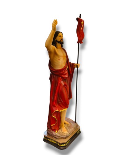 Figura procesyjna Jezus Zmartwychwstały 2430 g żywica odporna...jpg