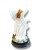 Prestiżowa figura Anioła 22 cm biały płaszcz, dzieci, mostek..jpg