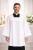 komża ministrancka biała materiał i wykończenie liturgiczne.jpg