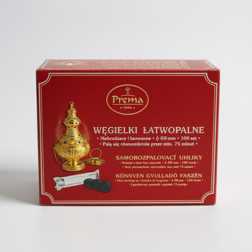 Węgielki PREMA 33 mm do kadzidła